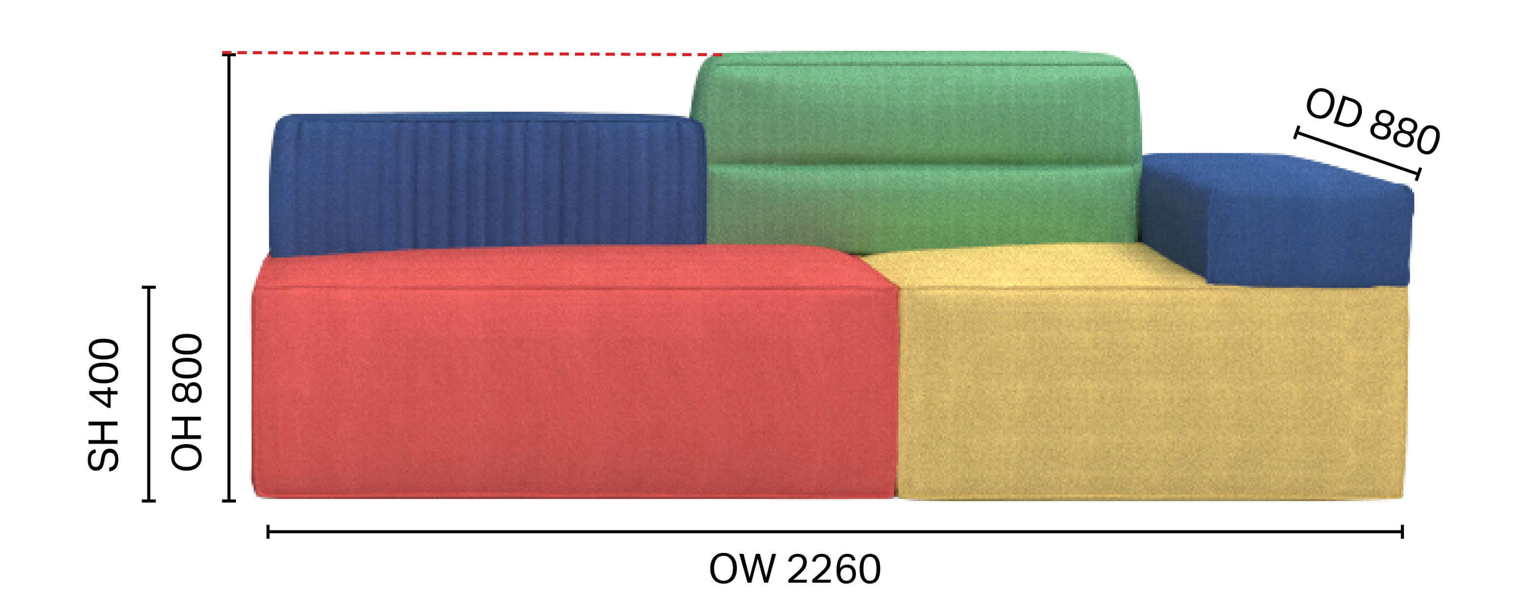 Bewd Modular Sofa