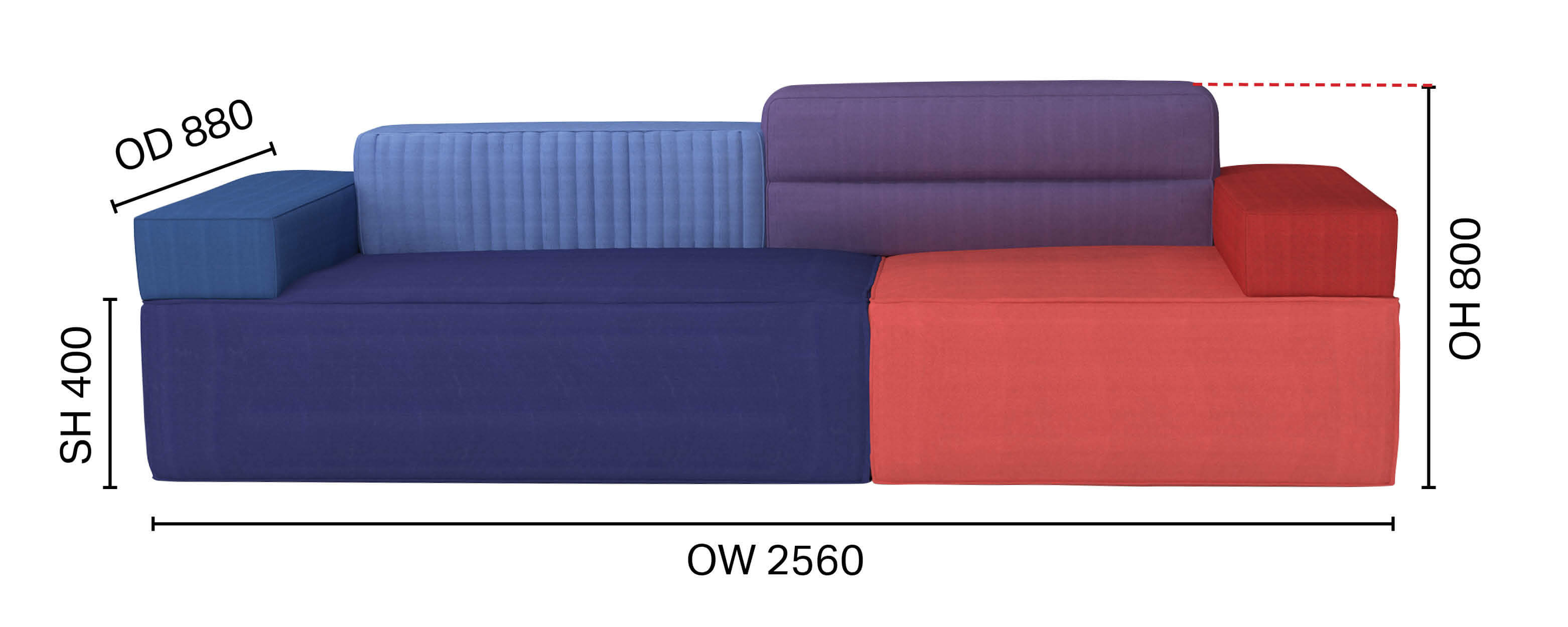 Bewd Modular Sofa
