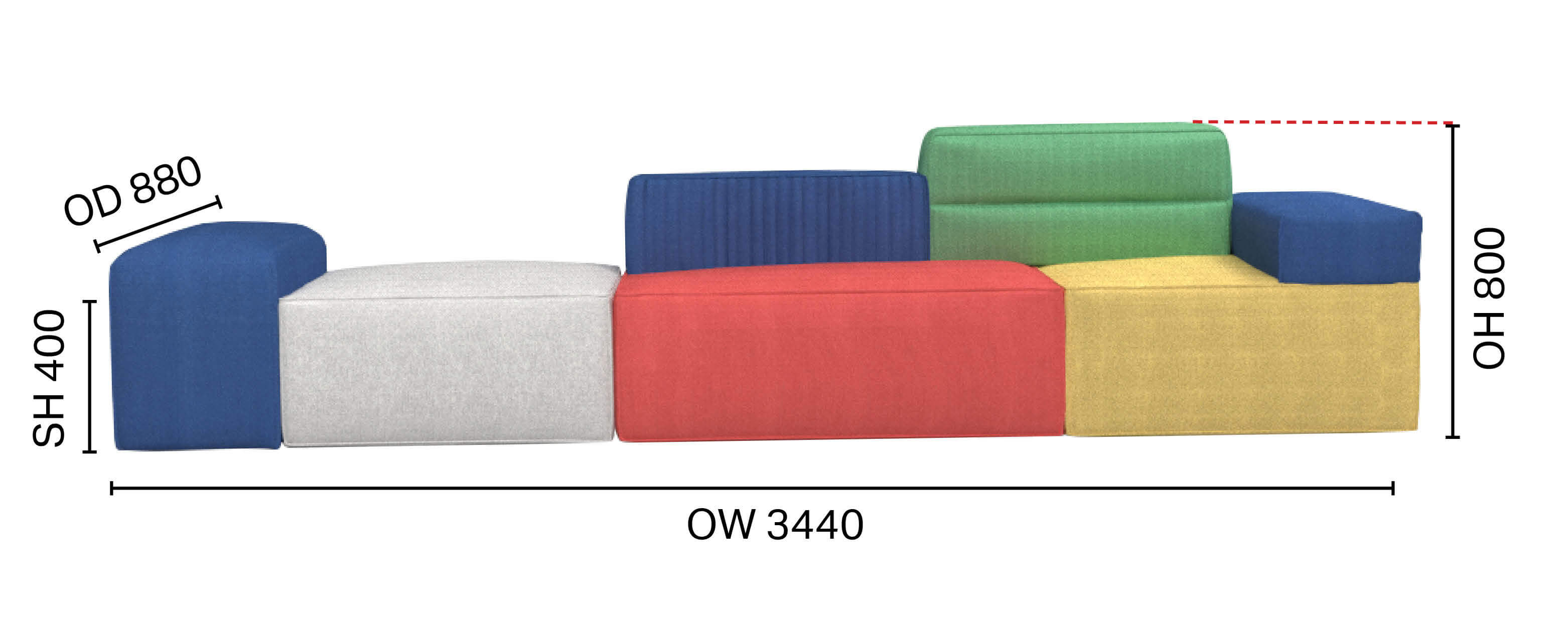 Bewd Modular Sofa