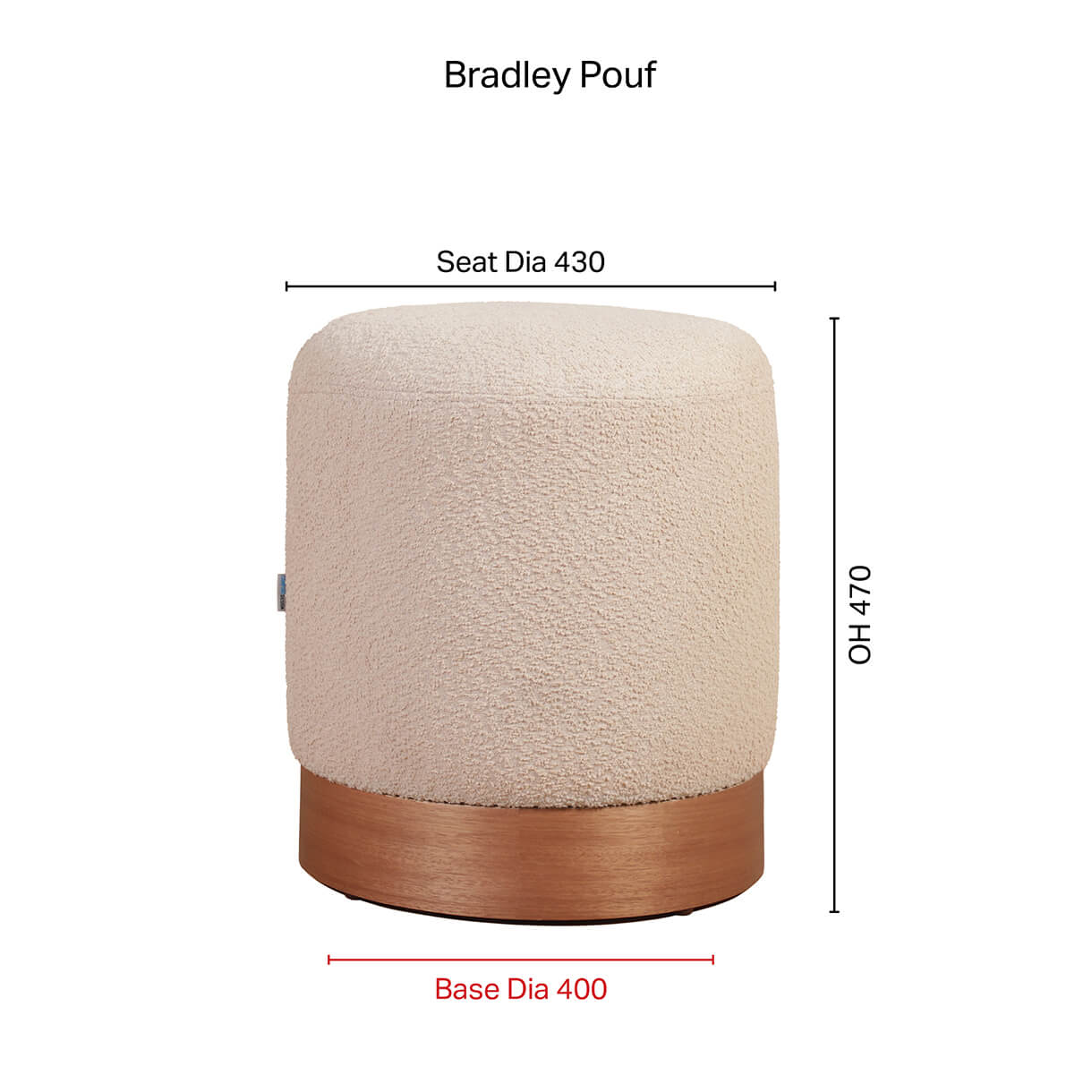 Bradley Pouf