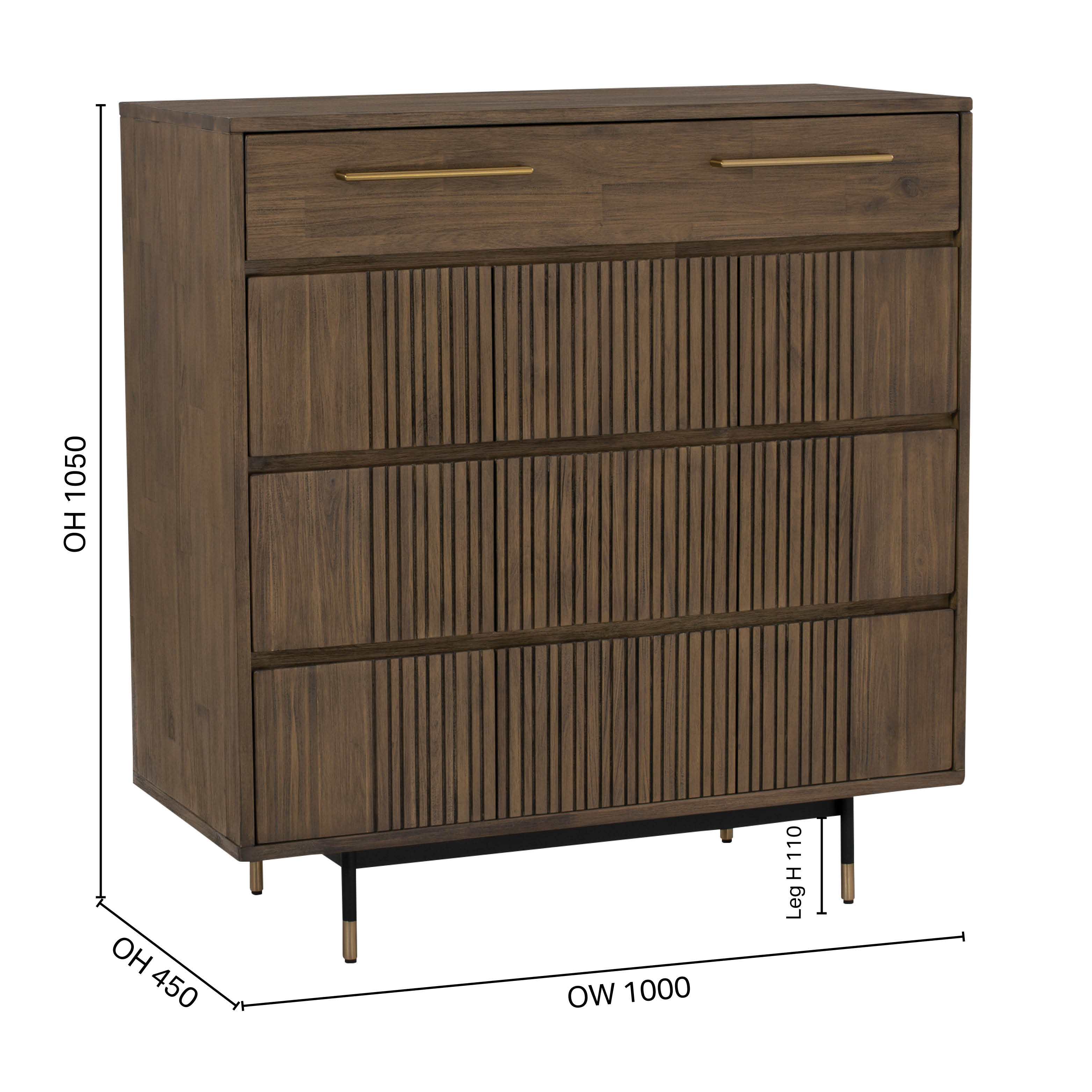 Brody Chest of Drawers - Tall