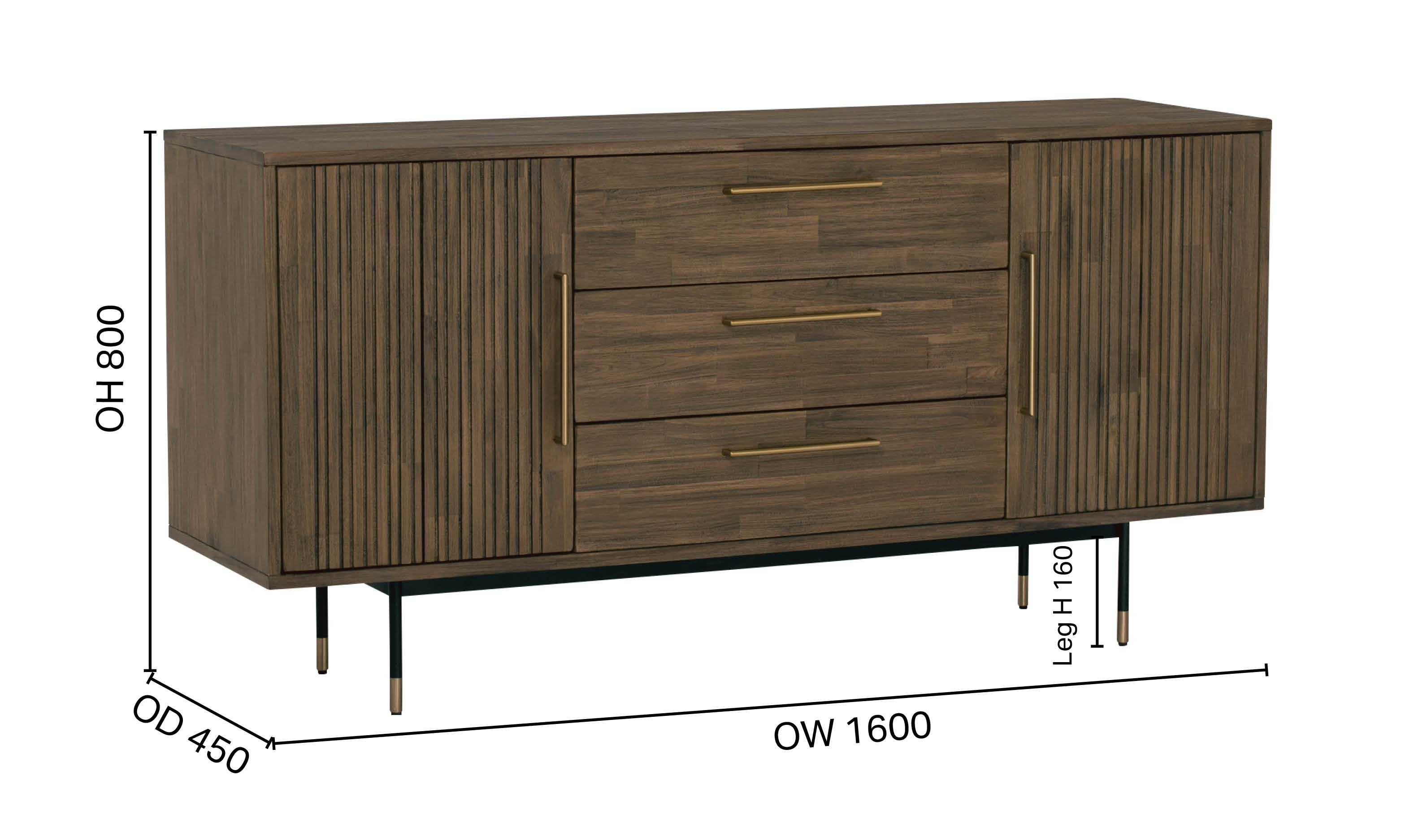 Brody Sideboard - W1600