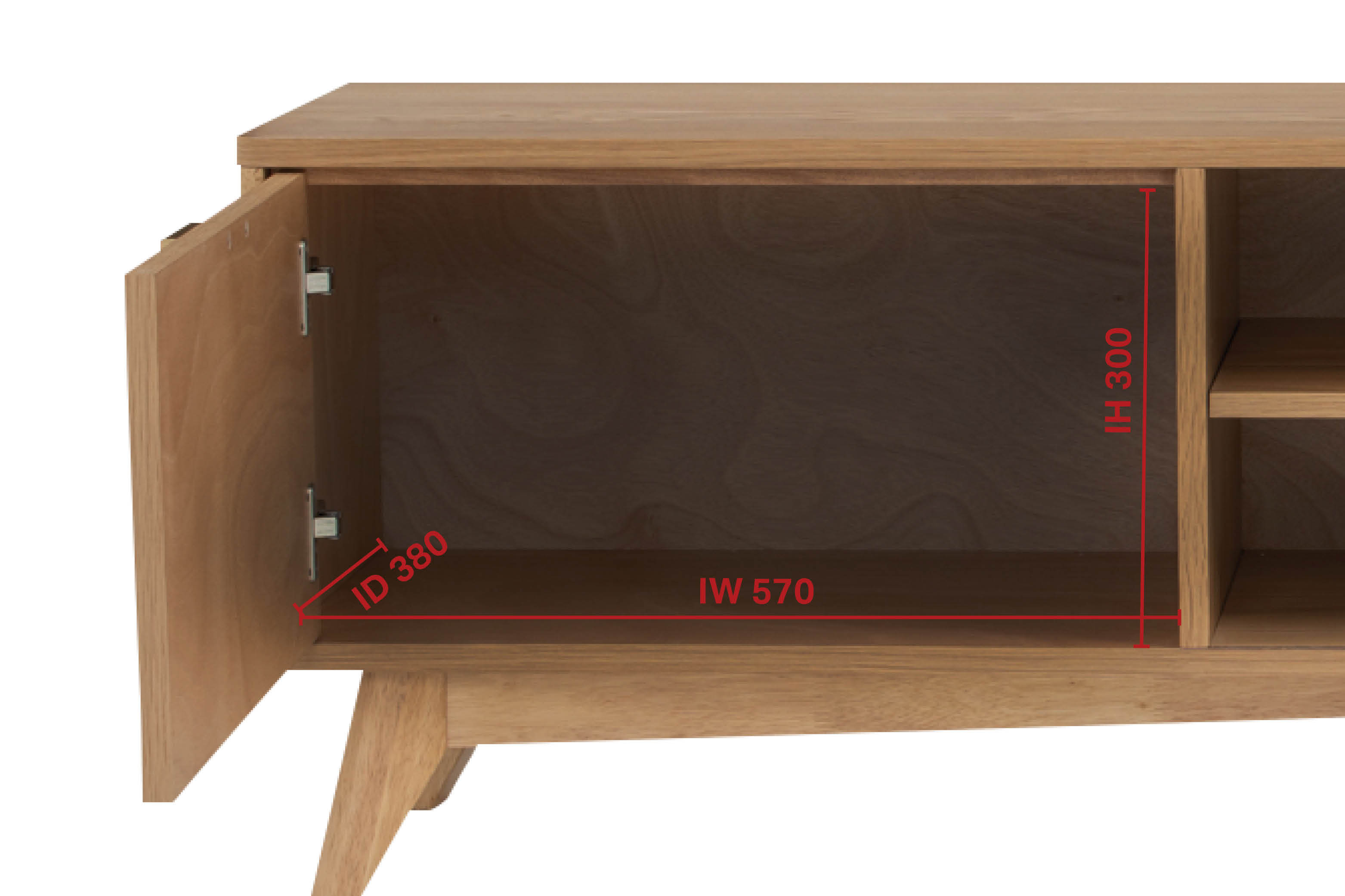 Carson TV Console - W1800