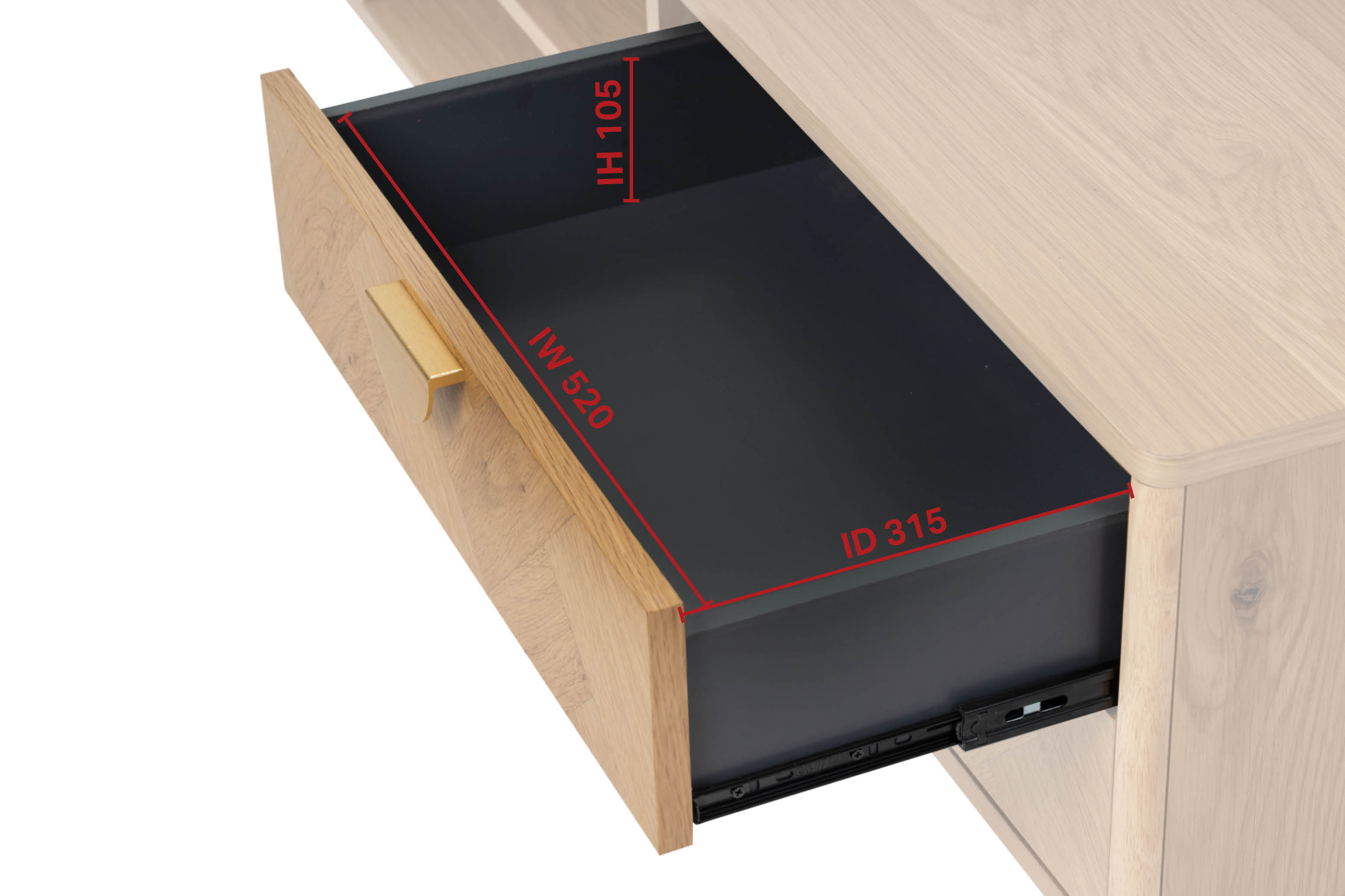 Carson TV Console - W1800