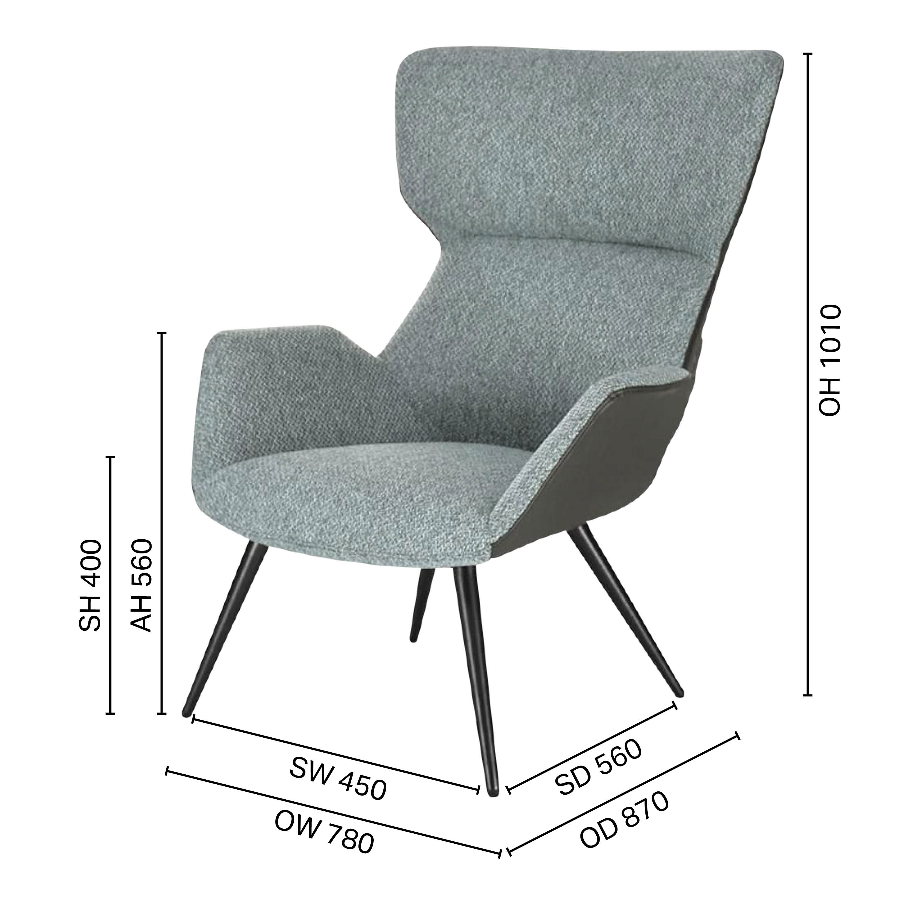 Gianni 4-Legged Lounger