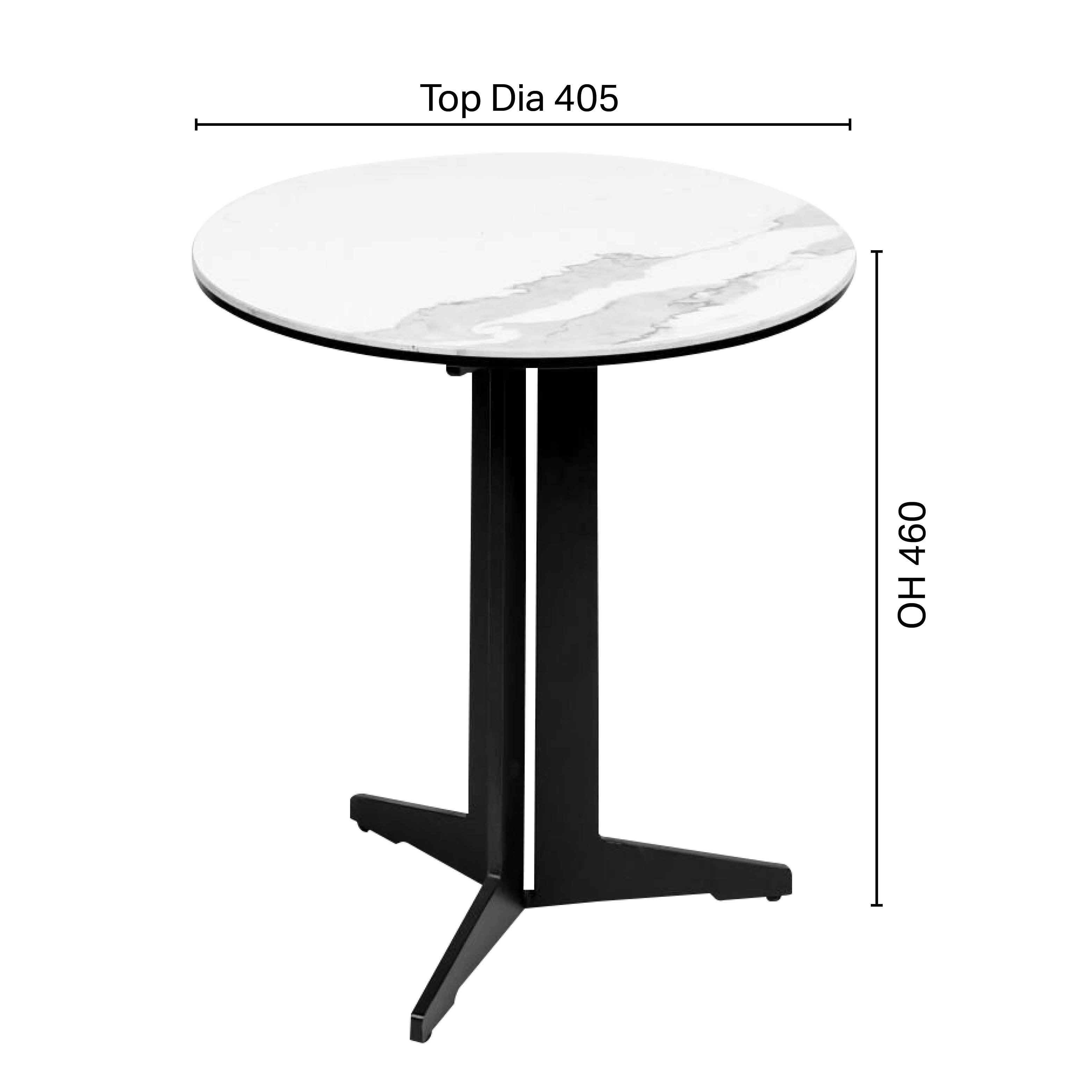 Gleam Coffee Table – Faux Marble (Ceramic)