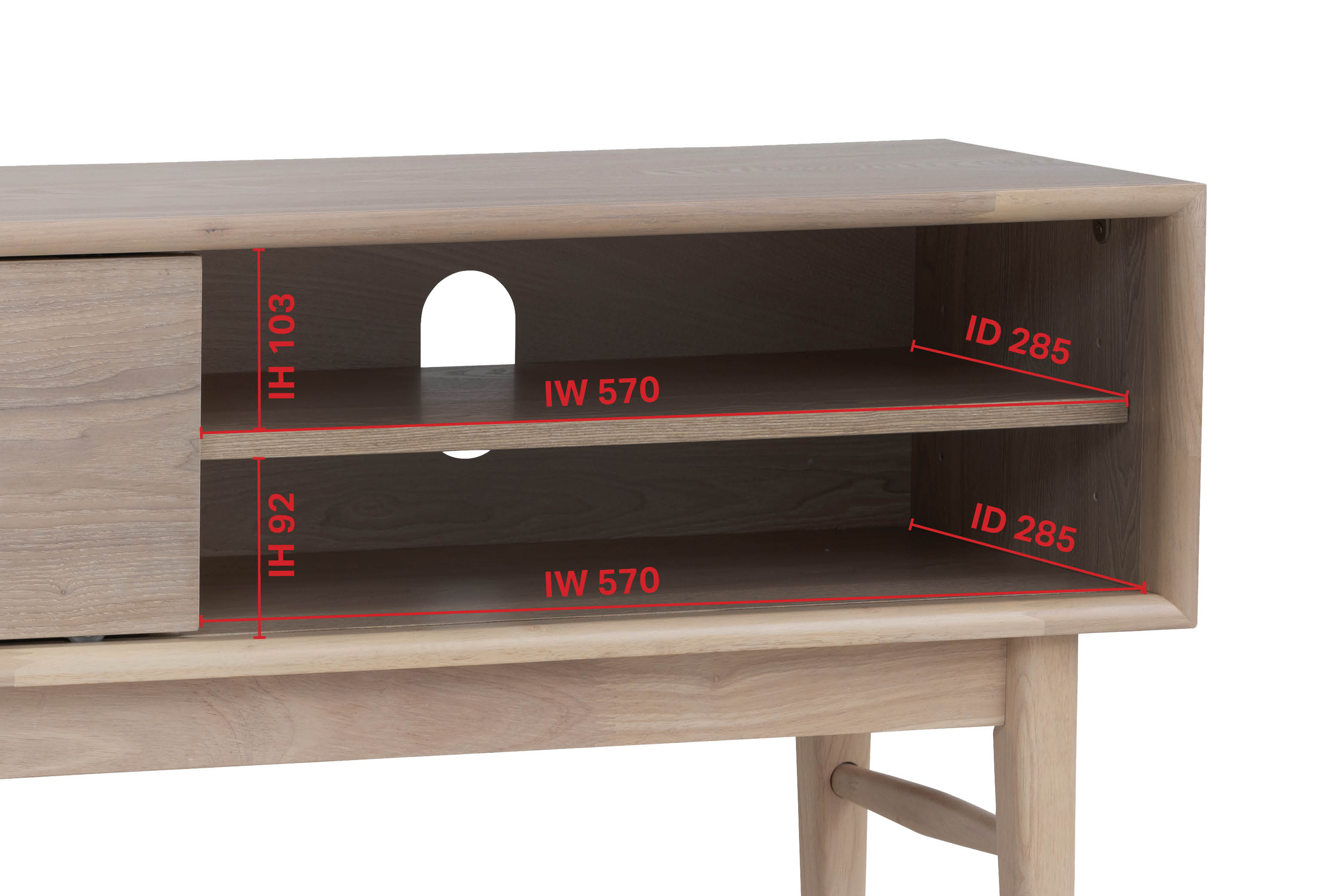 Jeffrey Coffee Table - W1200