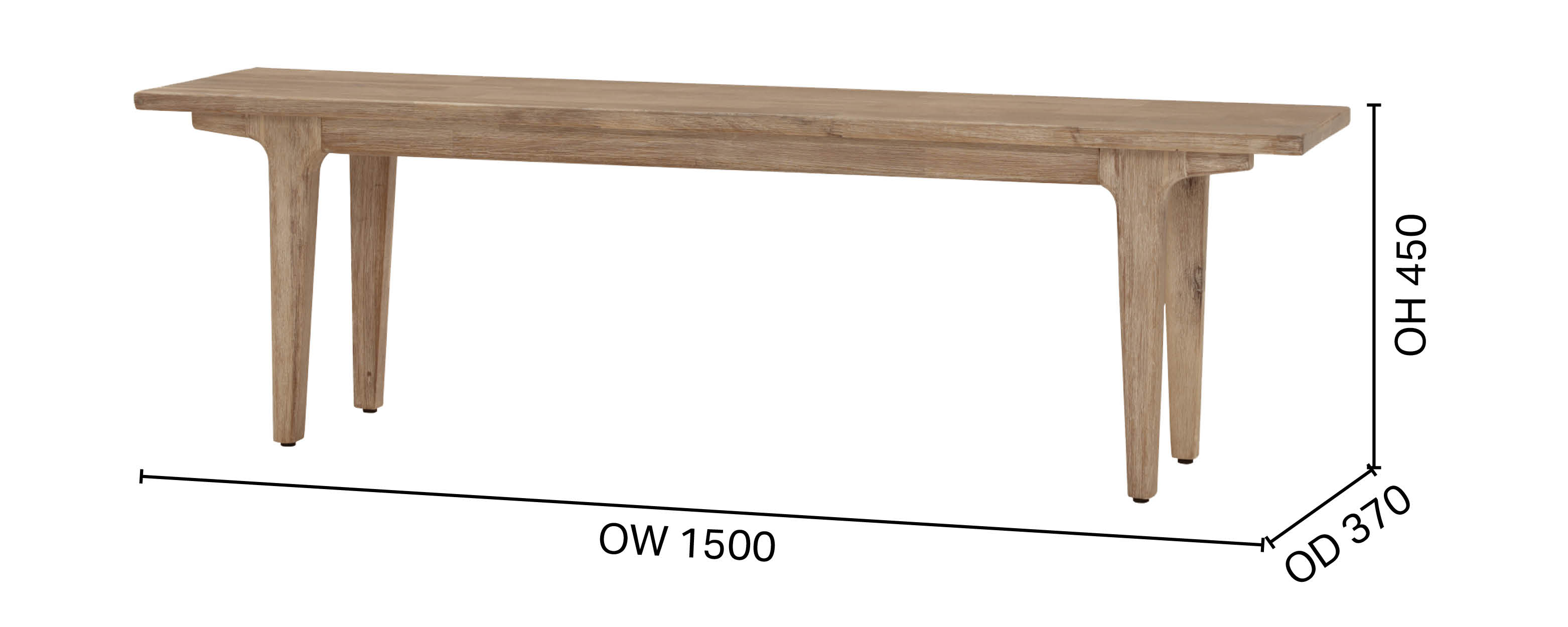 Jordan Bench - W1500