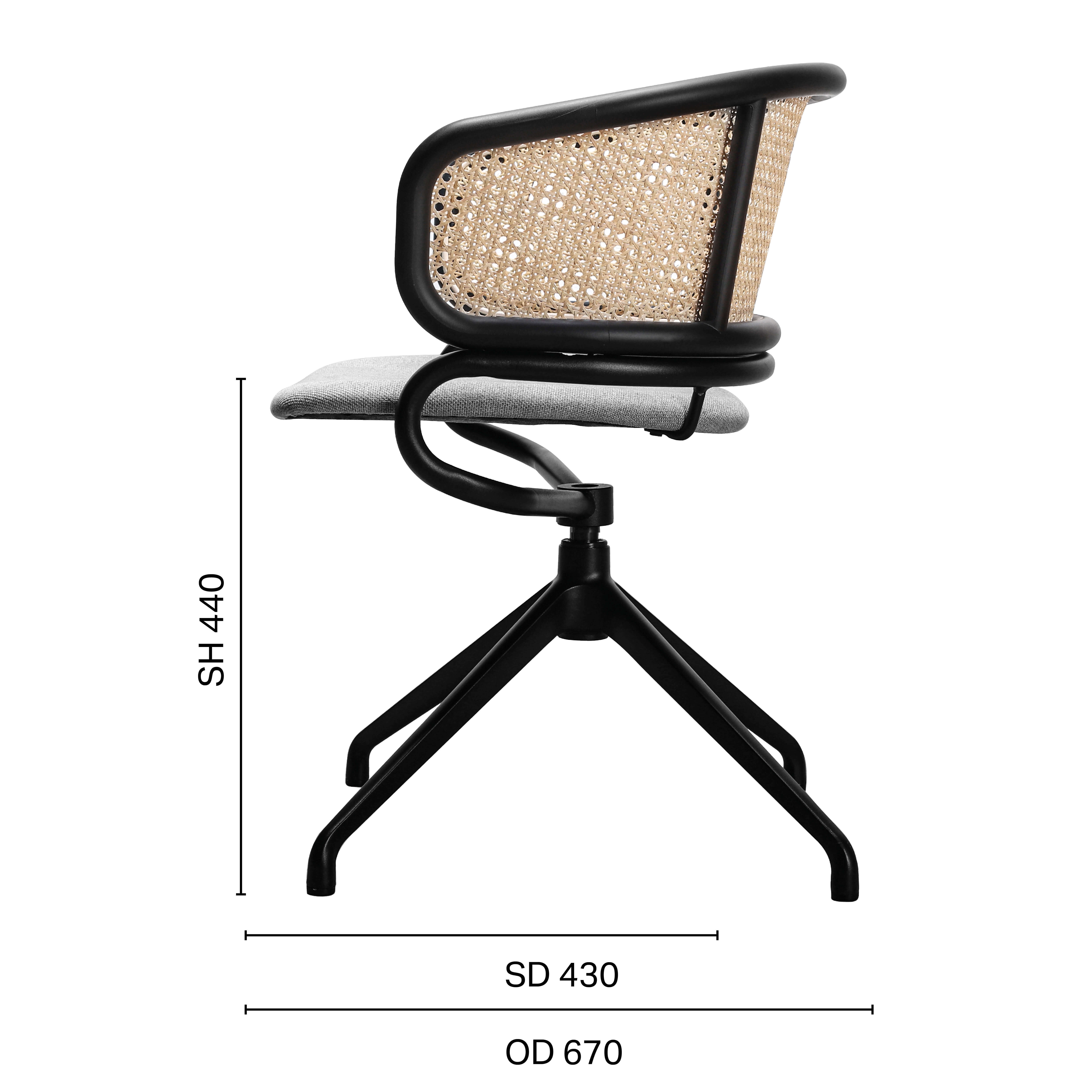 Kin 4Prong Chair - Rattan