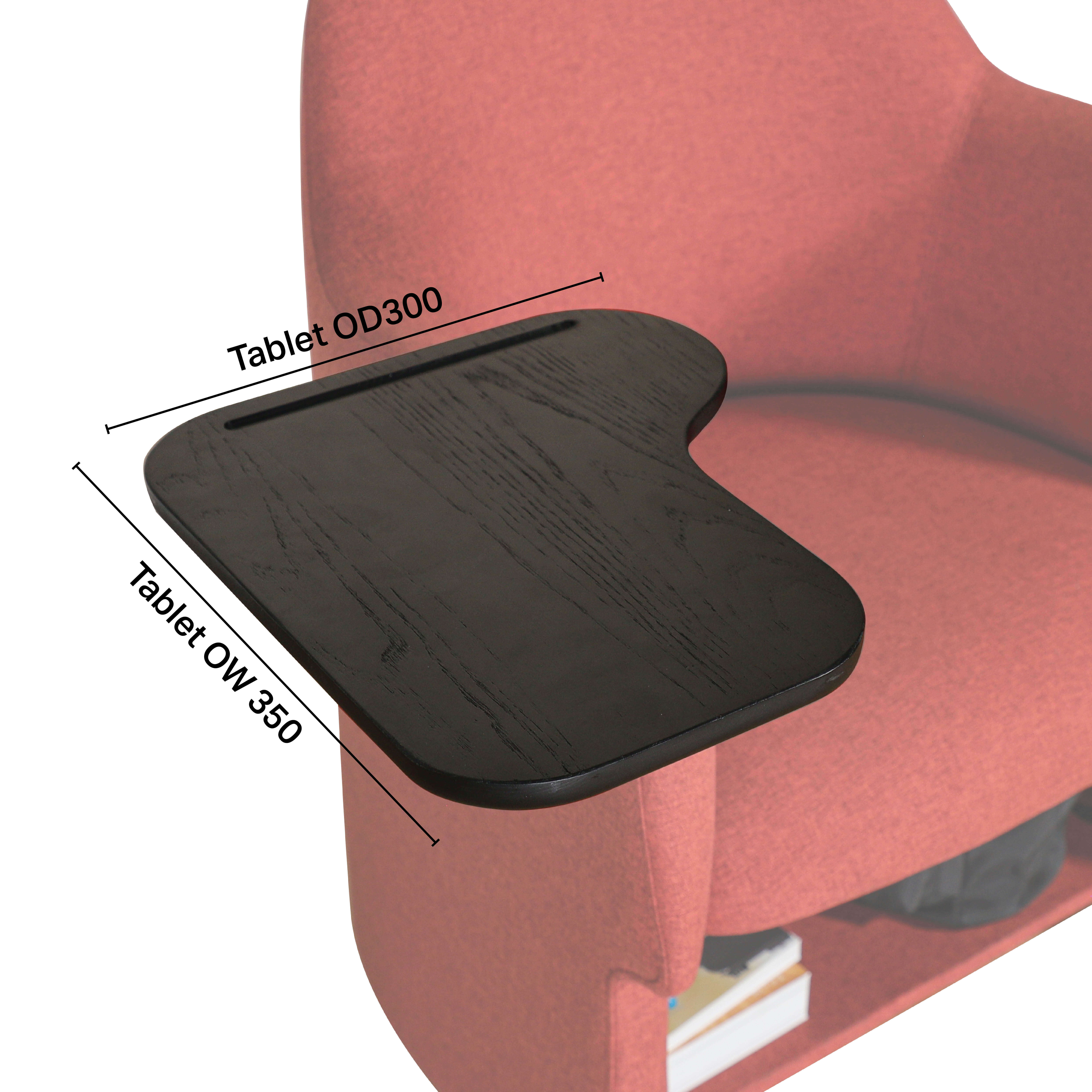Maxwell Tablet Lounger - Castors