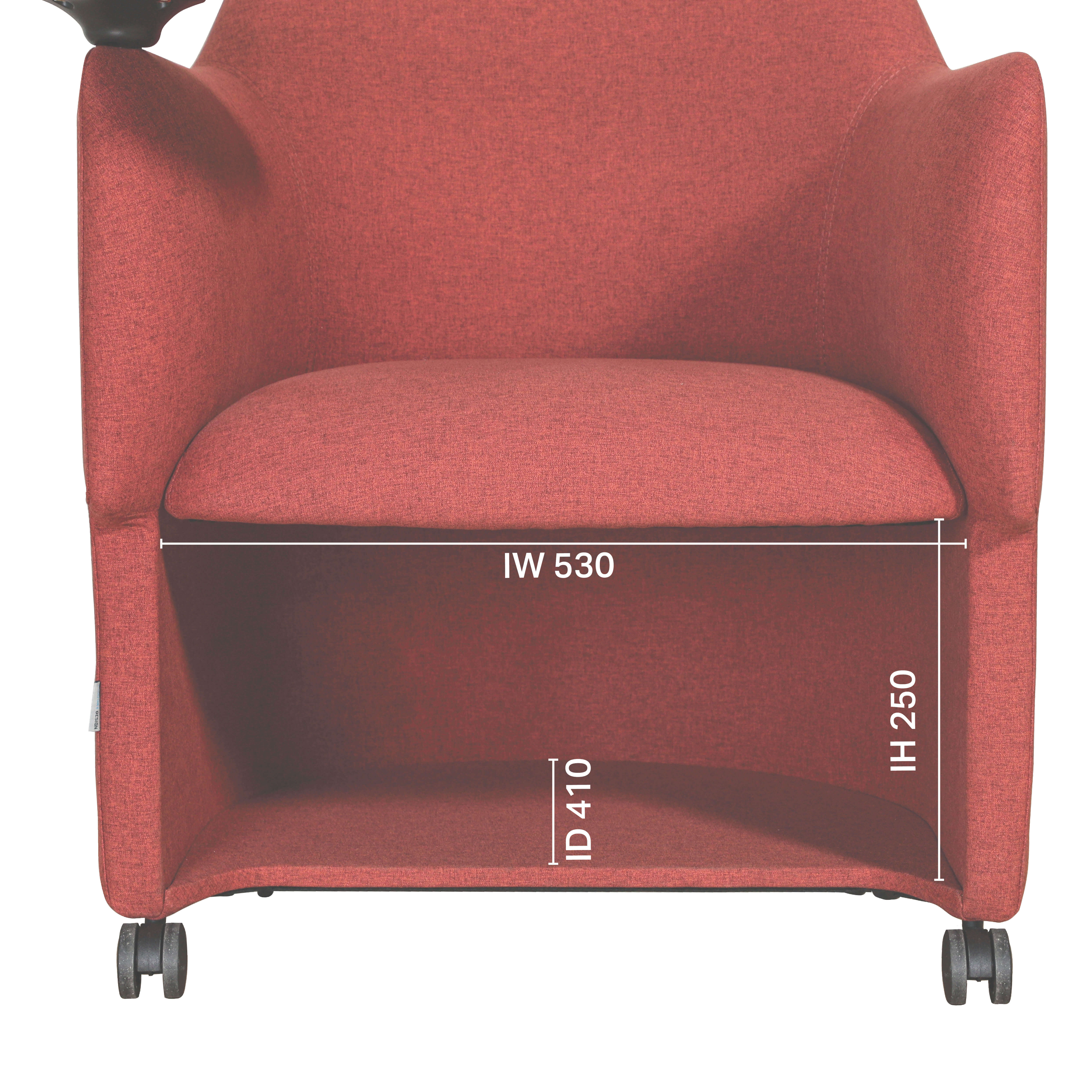 Maxwell Tablet Lounger - Castors