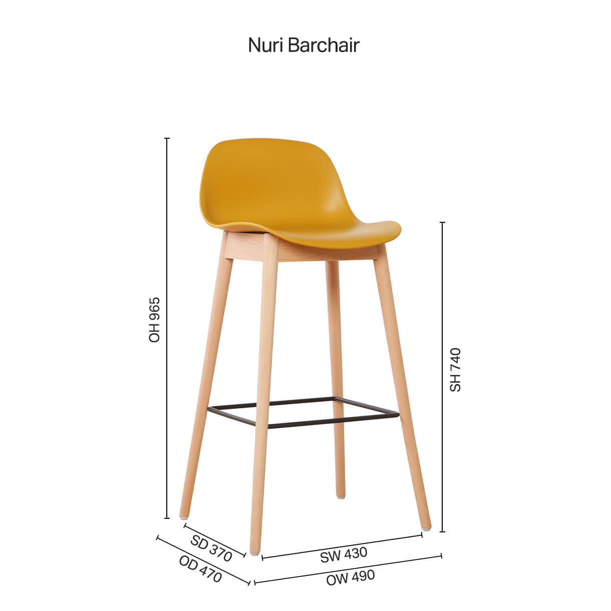 Nuri Barchair - SH750