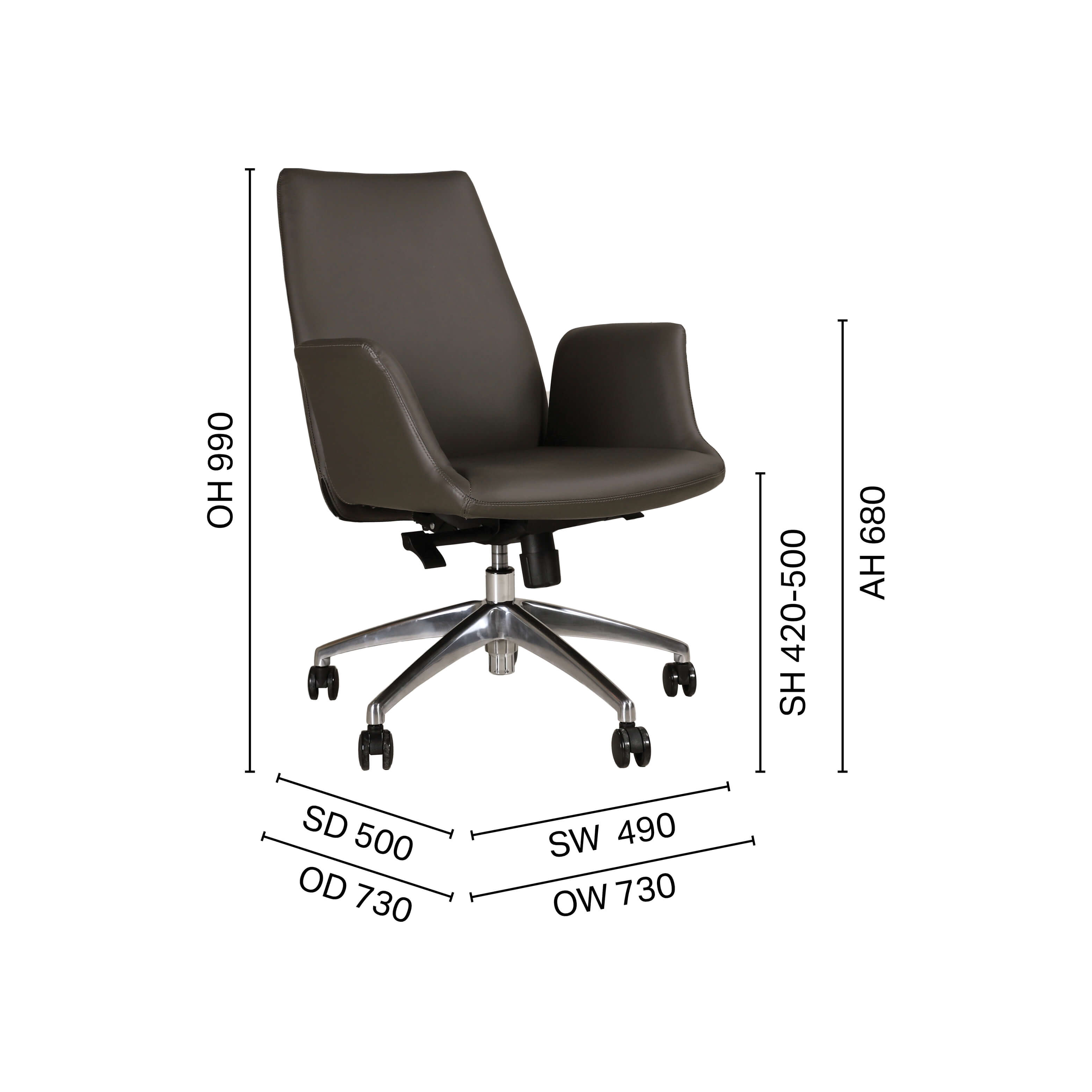 Wesson Midback Office Chair