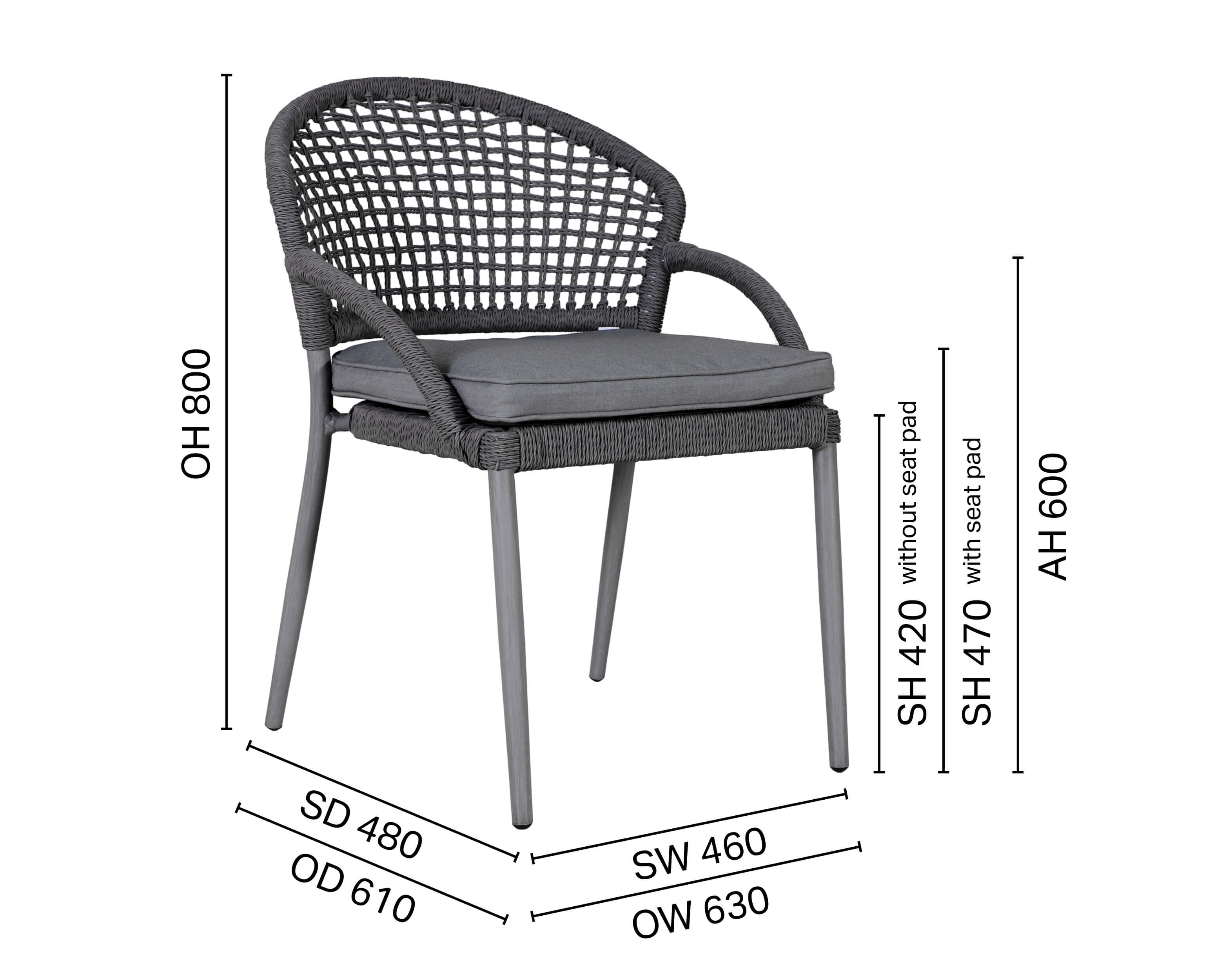 Brenna Outdoor Armchair