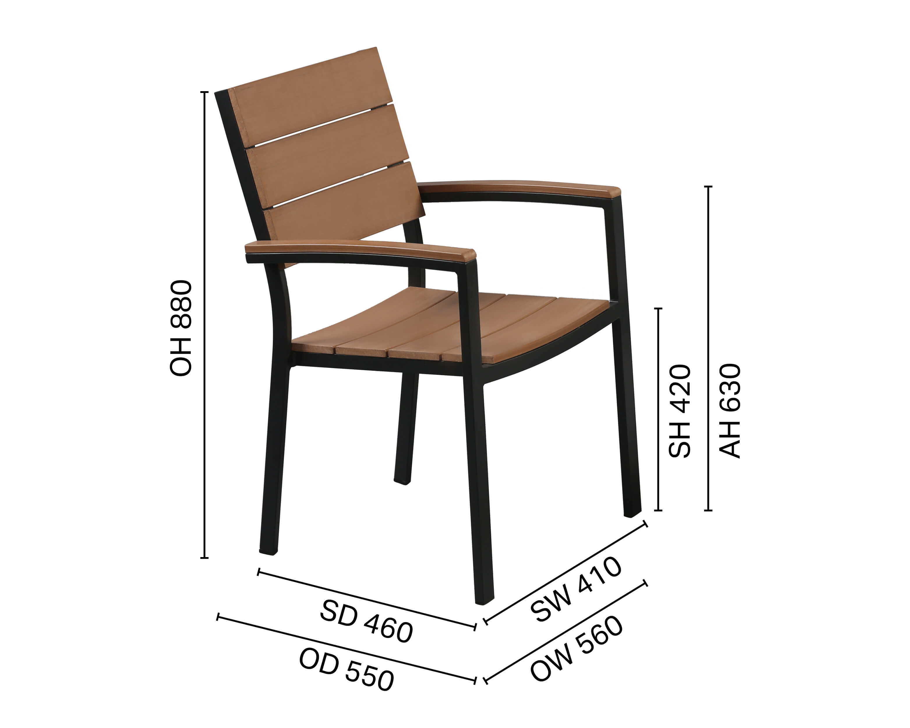 Fossil Outdoor Armchair