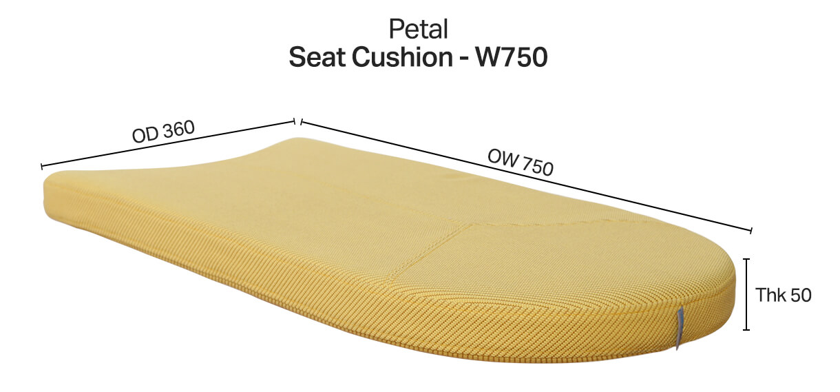 Petal Seat Cushion - W750