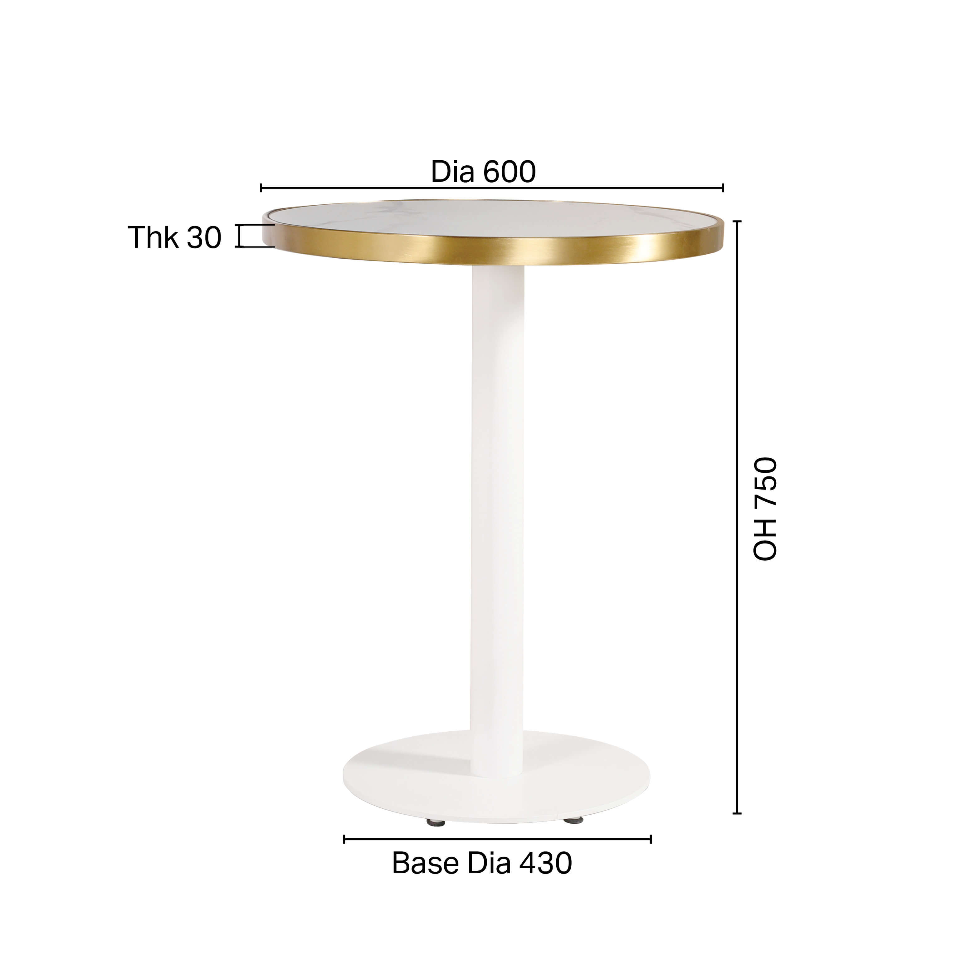 Sintered x Focal Dining Table - Dia600