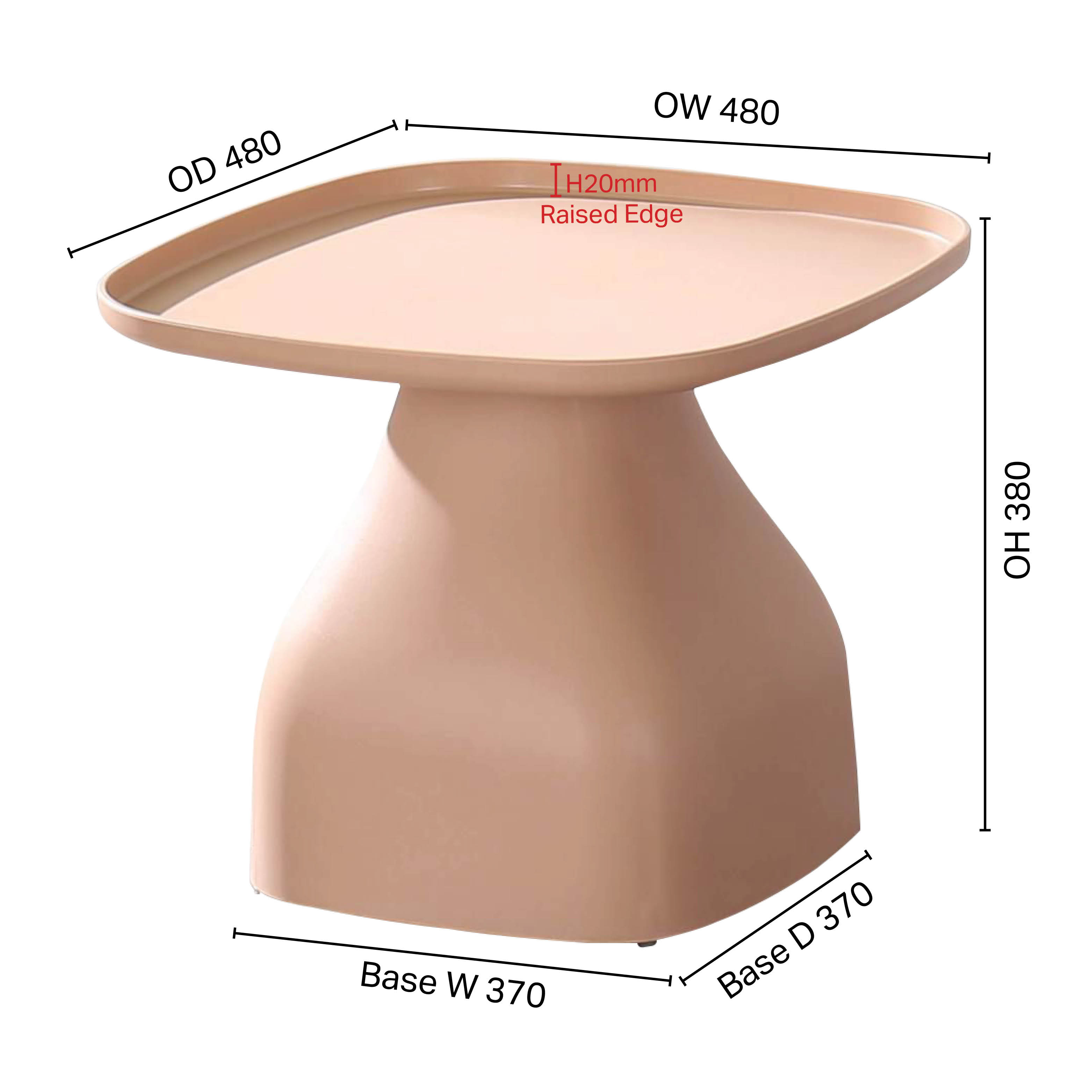 Shoggi Coffee Table – H380