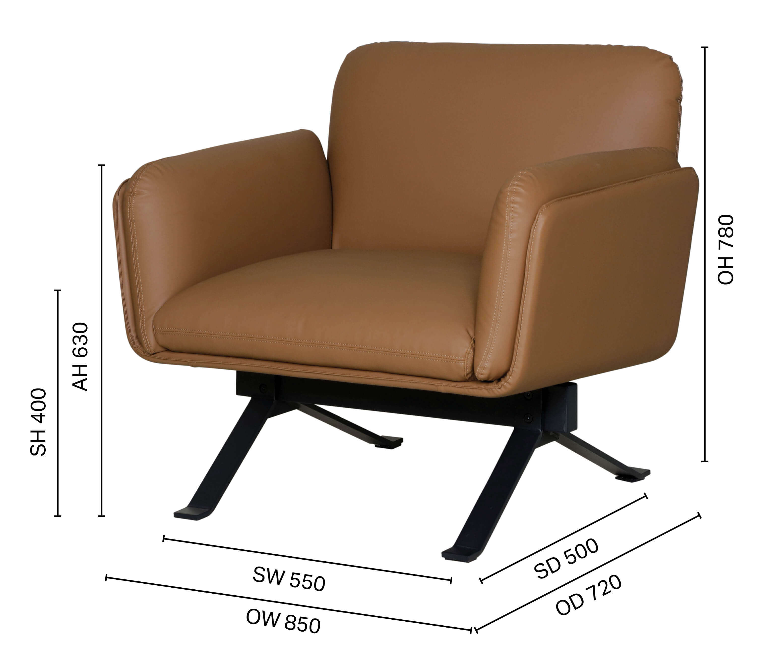 Tanalyn 1-Seater Sofa