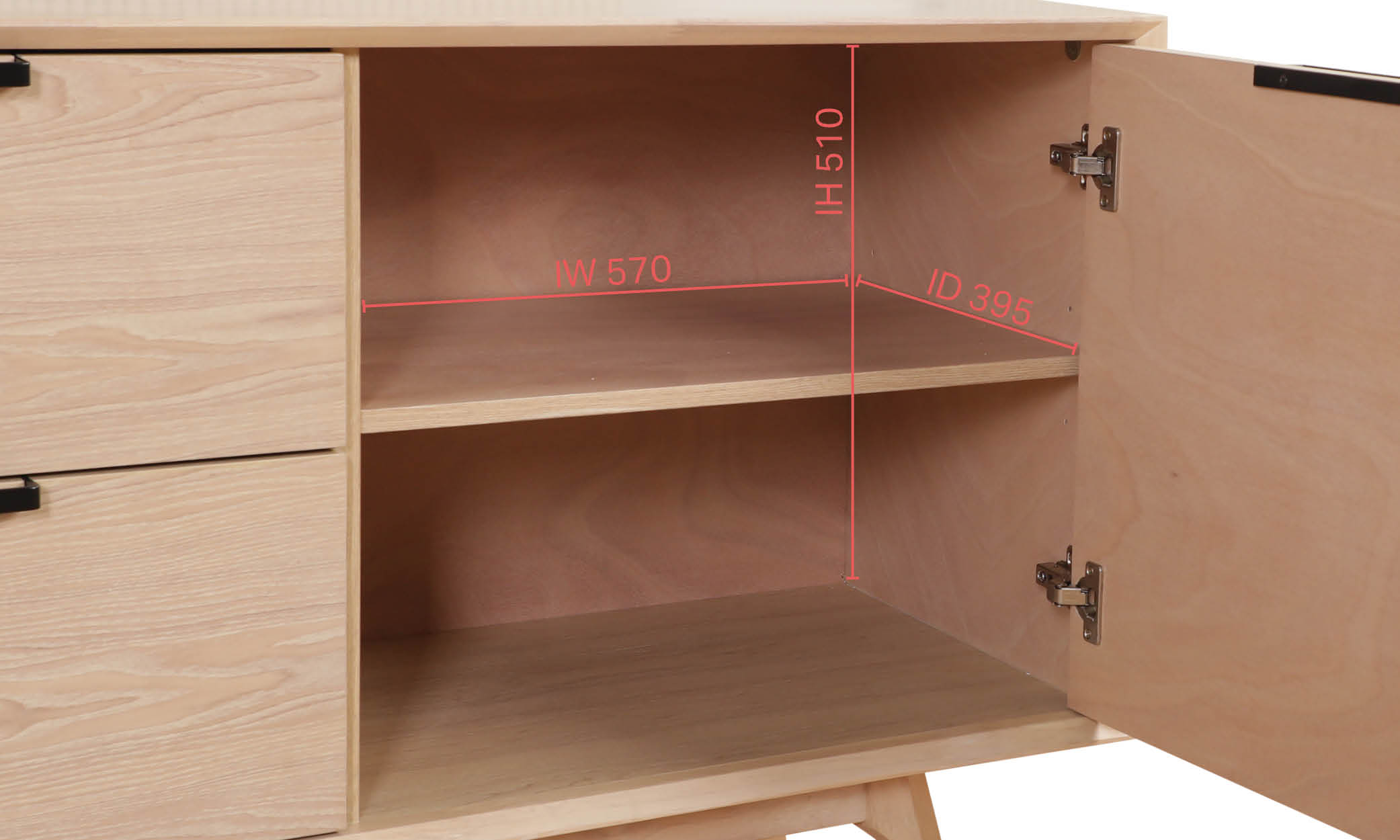Zoen Sideboard - W1800 - Maple