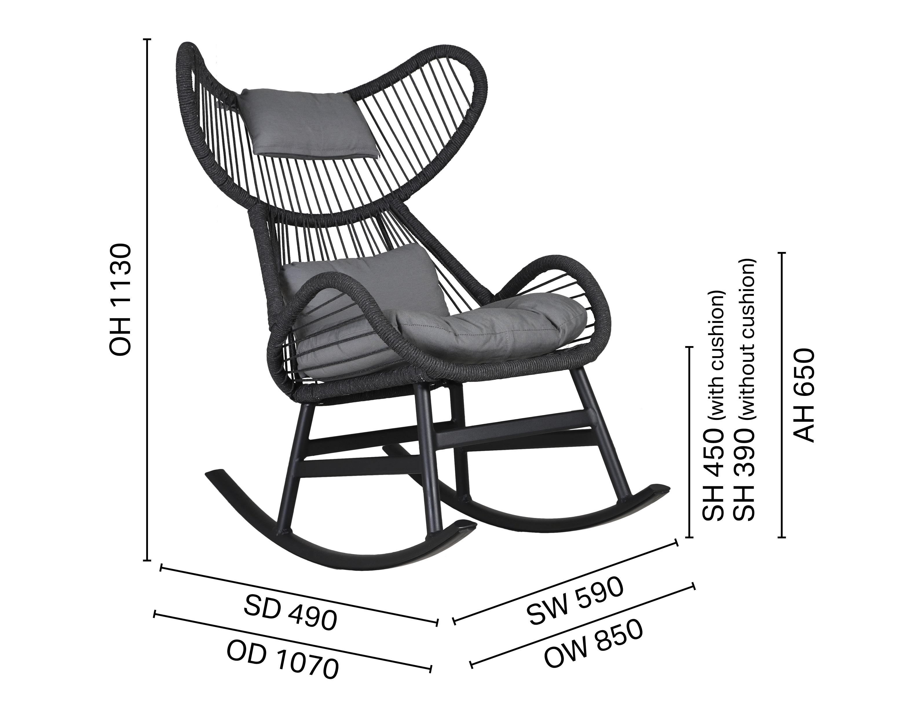 Alaya Rocking Outdoor Lounger