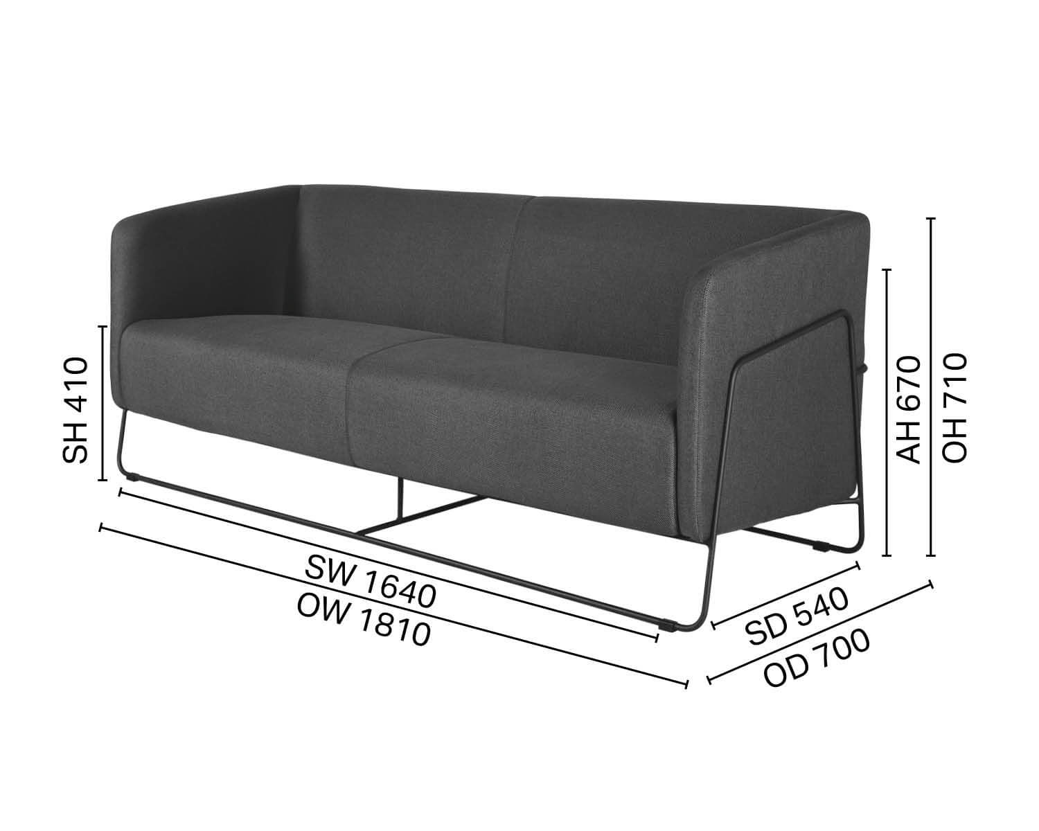 Becca 3–Seater Sofa