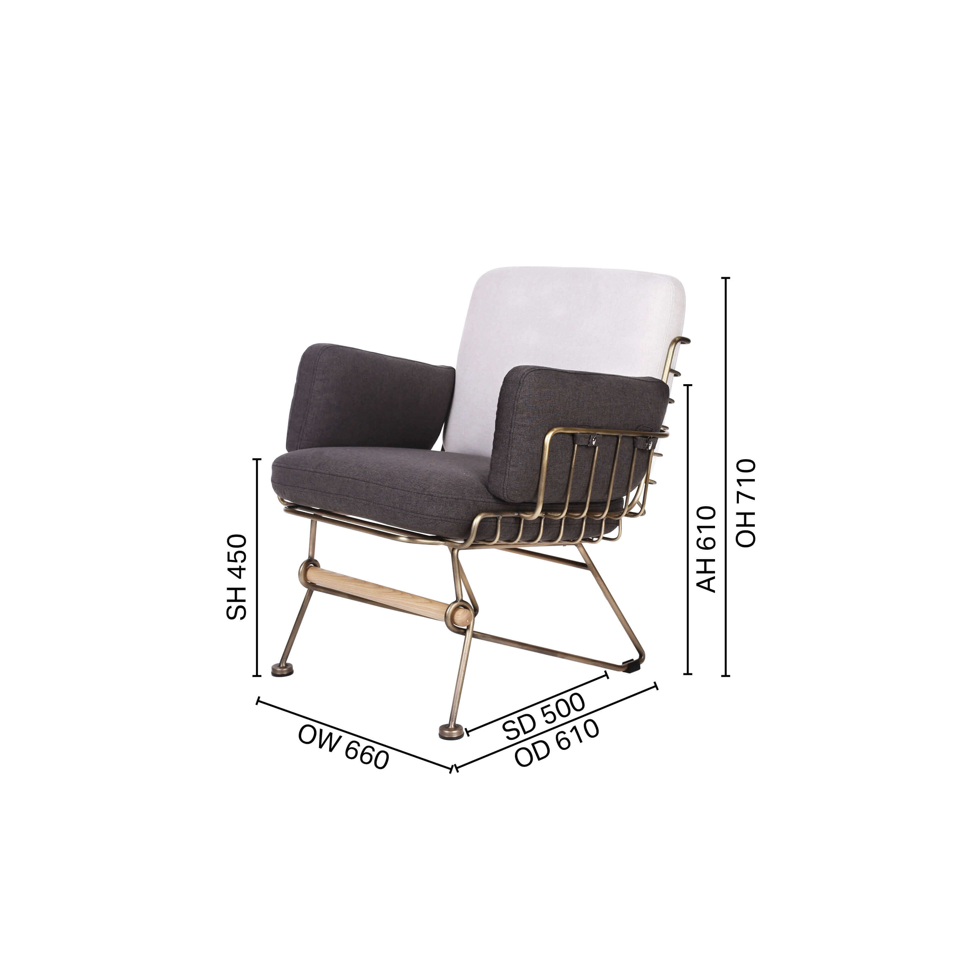 Uta 1 Seater Lounger