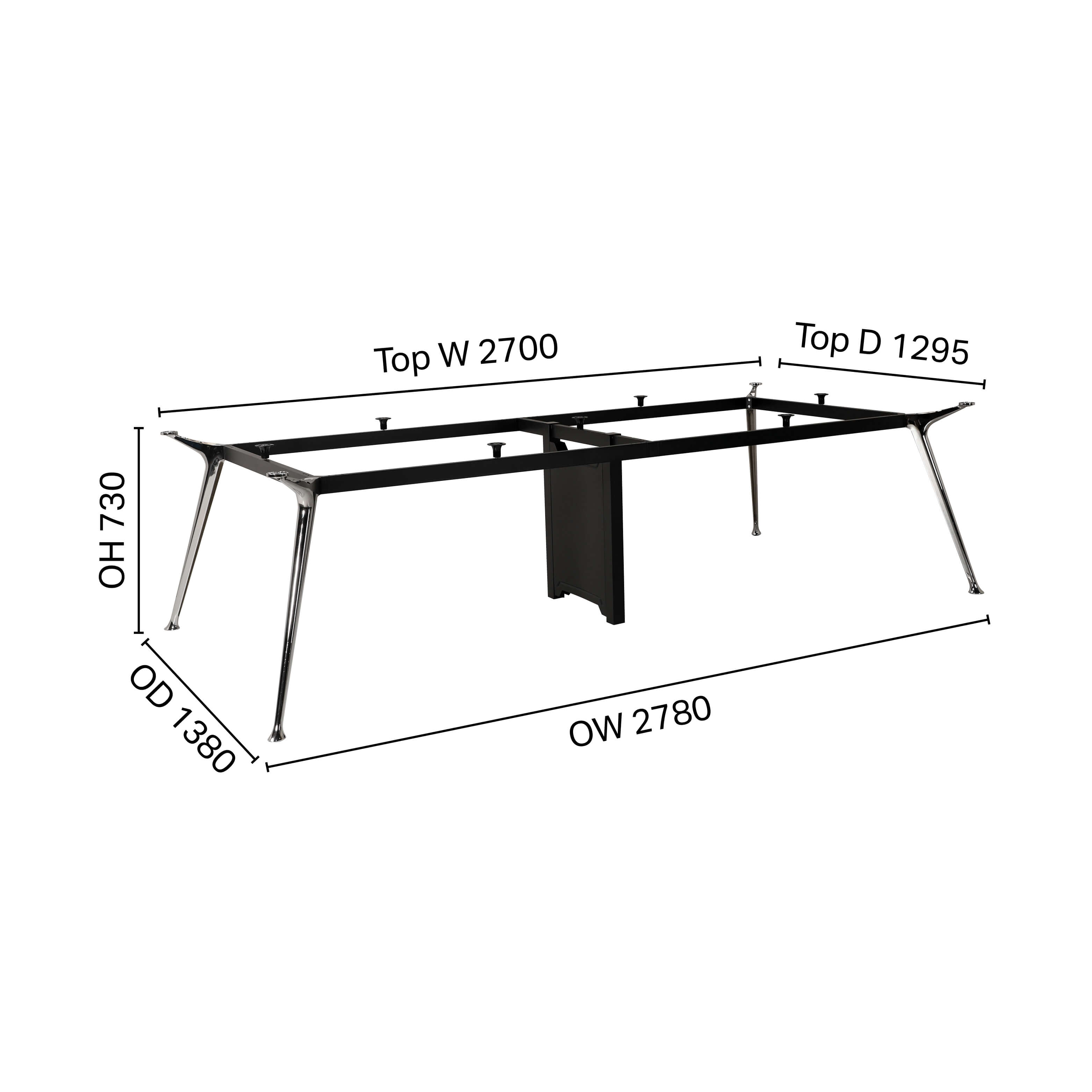 Chad Conference Table Leg - W2780