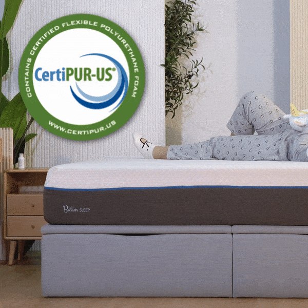 Baton Sleep CertiPur Safe Breathing Non Toxic Foam